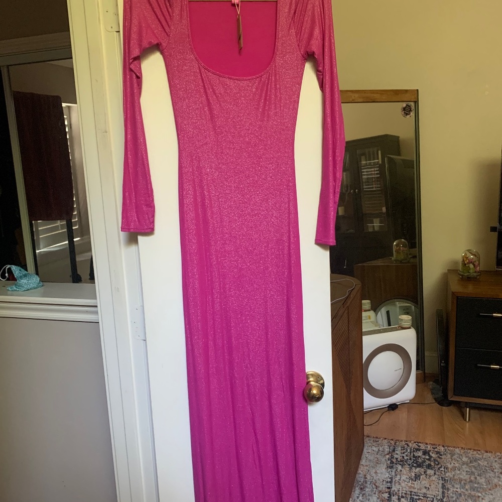 Skims Ribbed Loungewear Dress NWT